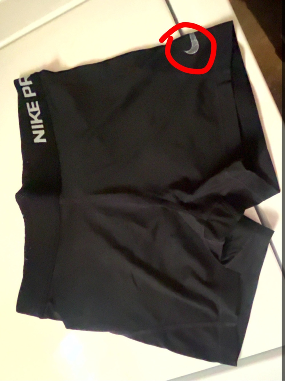 Nike Pro Women's Black Athletic Compression Shorts